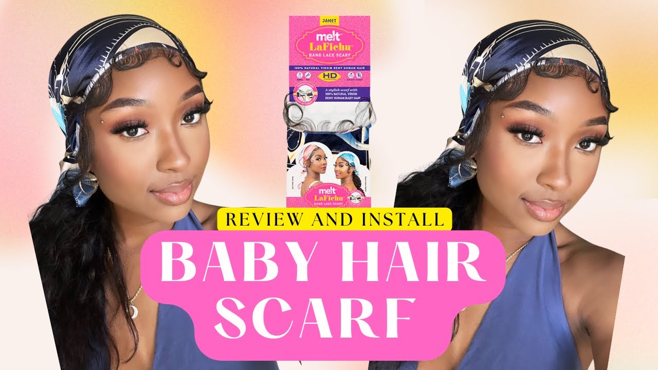 🤯 Baby Hair Scarf ?? 🤯 | Reviewing and Install Viral Baby Hair Scarf from @JanetCollectionTV