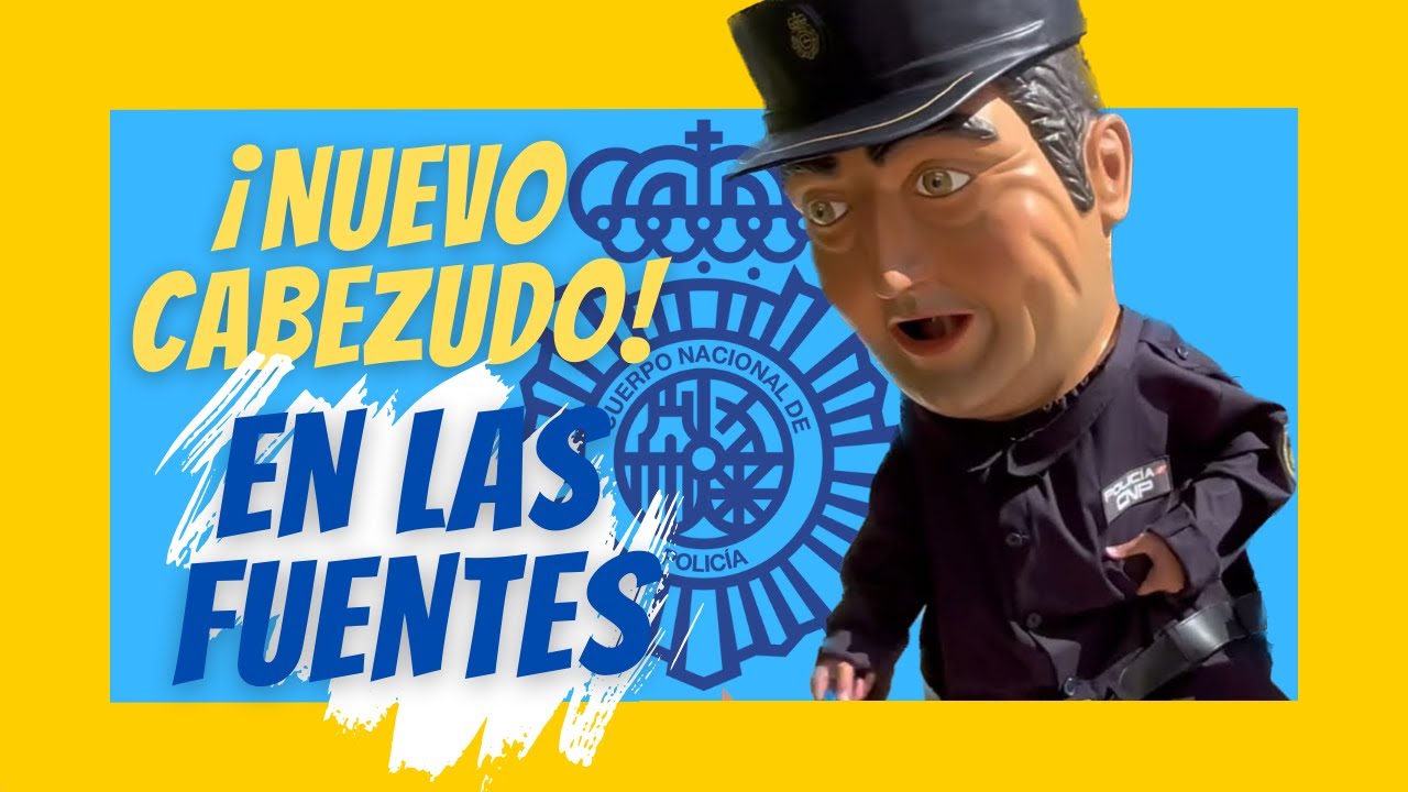Primer Recorrido CABEZUDOS en las FIESTAS del barrio de LAS FUENTES, ZGZ | 2023