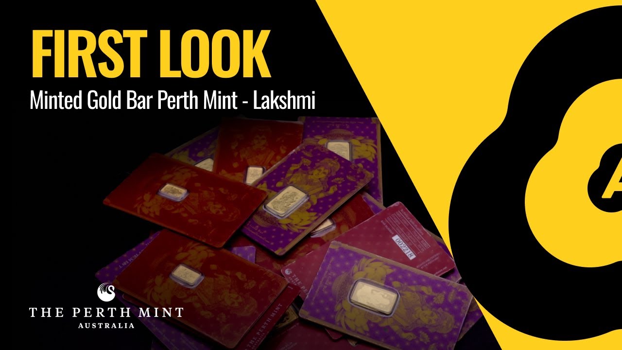 FIRST LOOK: Minted Gold Bar Perth Mint - Lakshmi