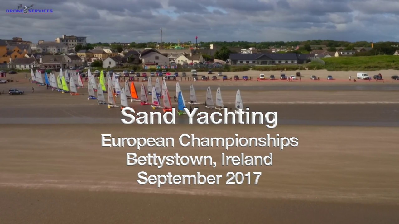 Sand Yachting European Championships in Bettystown, Ireland