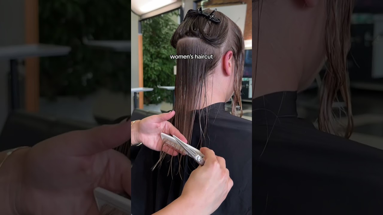 What I did today #hairsalon#foiliage #copperhair #haircut #hairstyle #diml