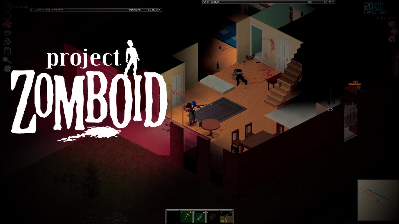 Project Zomboid | N.2 Break in raider house.