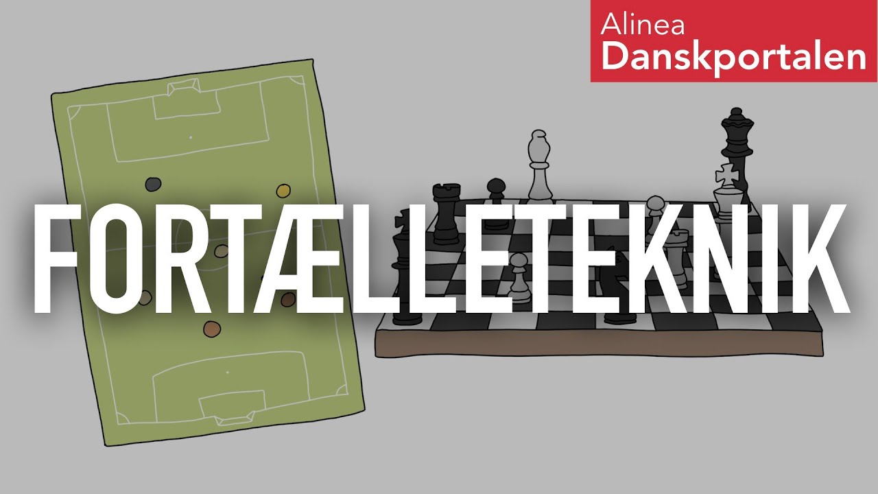 Scenisk, panoramisk og alle de andre fortælleformer - animeret dansk