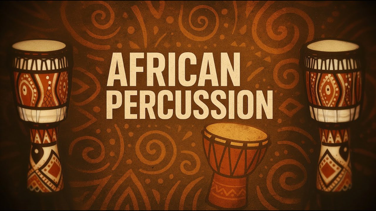 African Percussion &bull; Tribal Drums Music African Ceremony