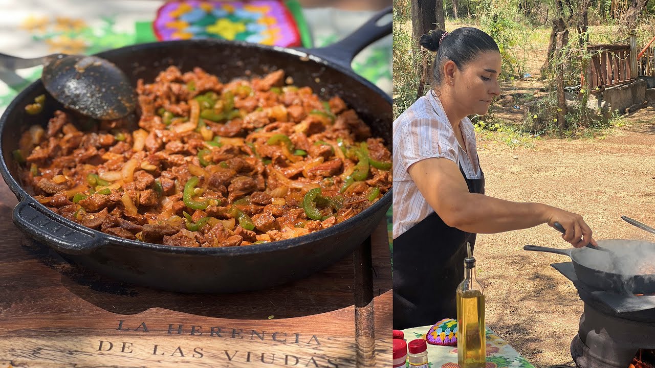 Bistec Entomatado Mientras Nos Llueve en el Rancho - La Herencia de las Viudas