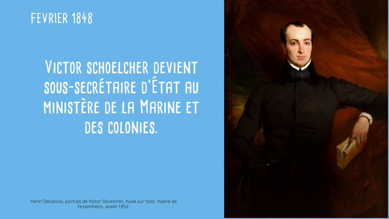 OLIWON LAKARAYIB - Quel est le rôle de Victor Schoelcher dans l’abolition de l’esclavage ?