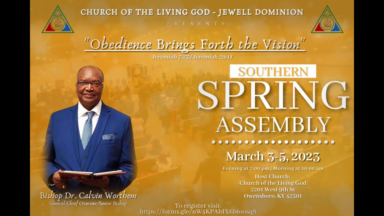 2023 COTLG Spring Assembly Saturday Morning