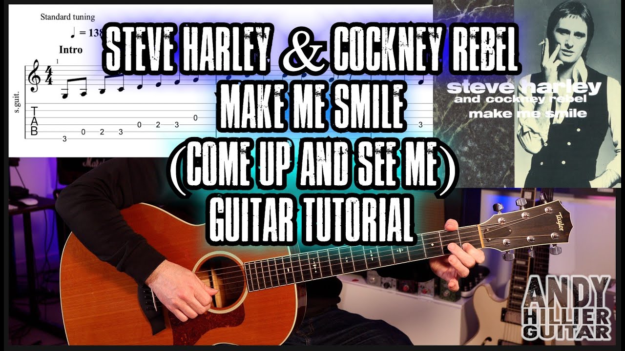 Steve Harley Make Me Smile (Come up and See Me) Guitar Tutorial