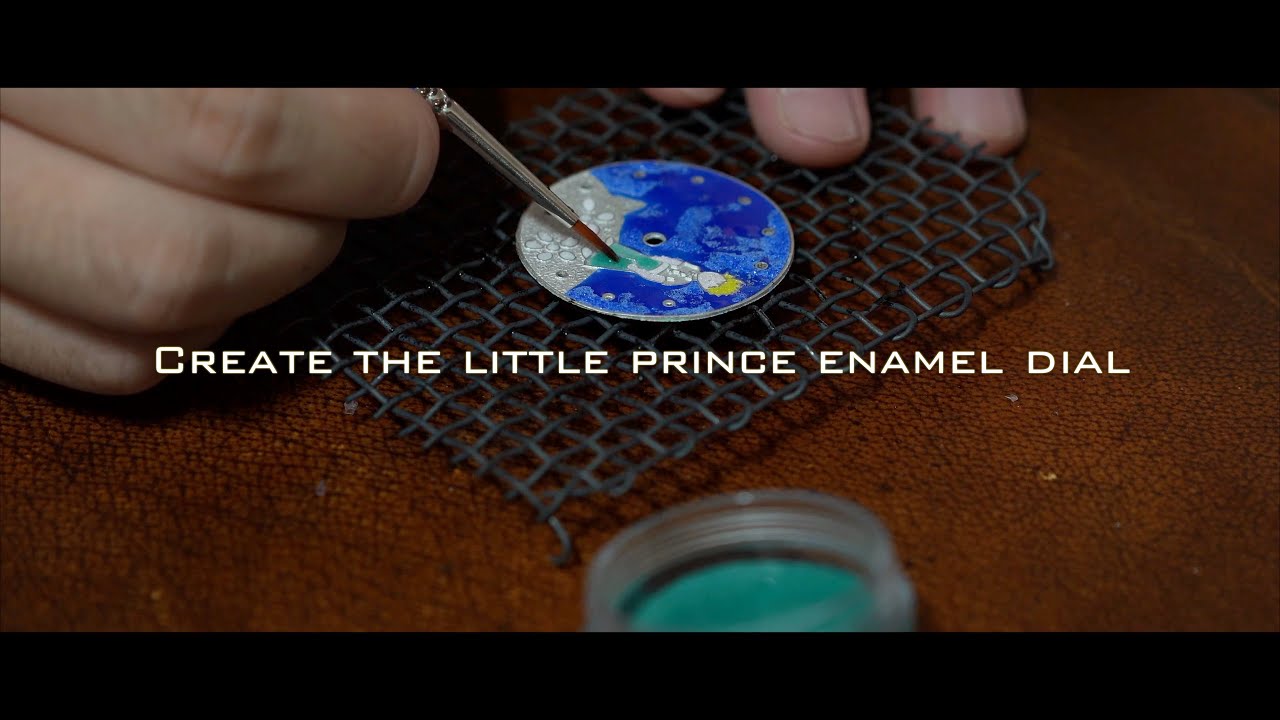 [Watch Making] 어린왕자 에나멜 다이얼 시계 만들기 Part 1. The Little Prince enamel dial manufacturing