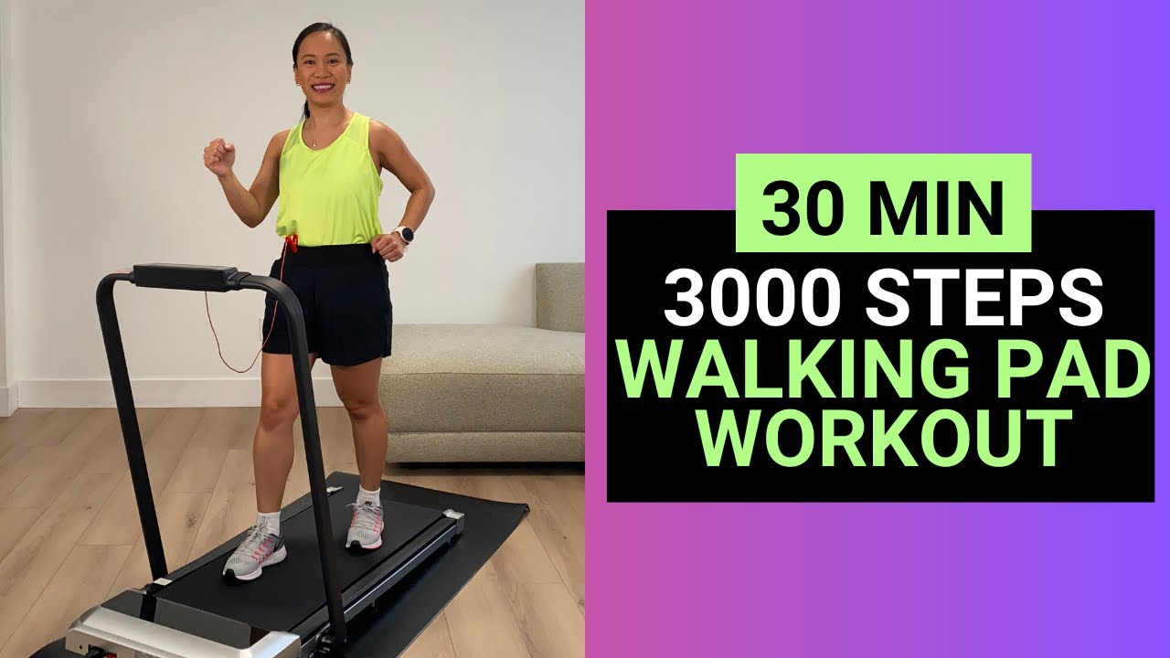 30-Min Walking Pad Workout | Indoor Cardio to Burn Calories & Get Your Steps In