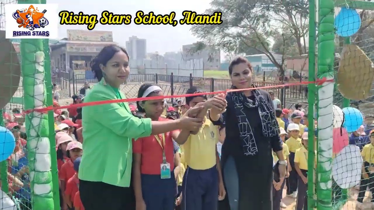 Sports Day 2025 - 26 In Rising Stars School Alandi #sports #sportsday #school #risingstarsschool 