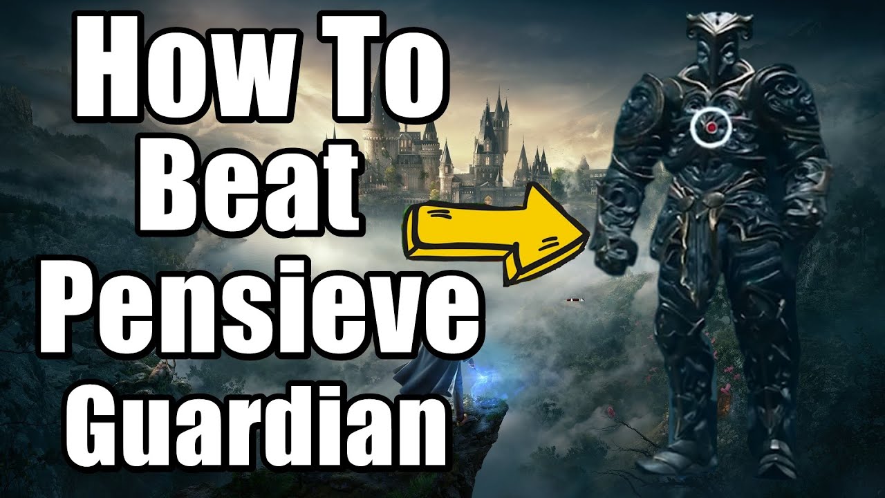 Hogwarts Legacy Boss Fight - How To Beat Pensieve Guardian