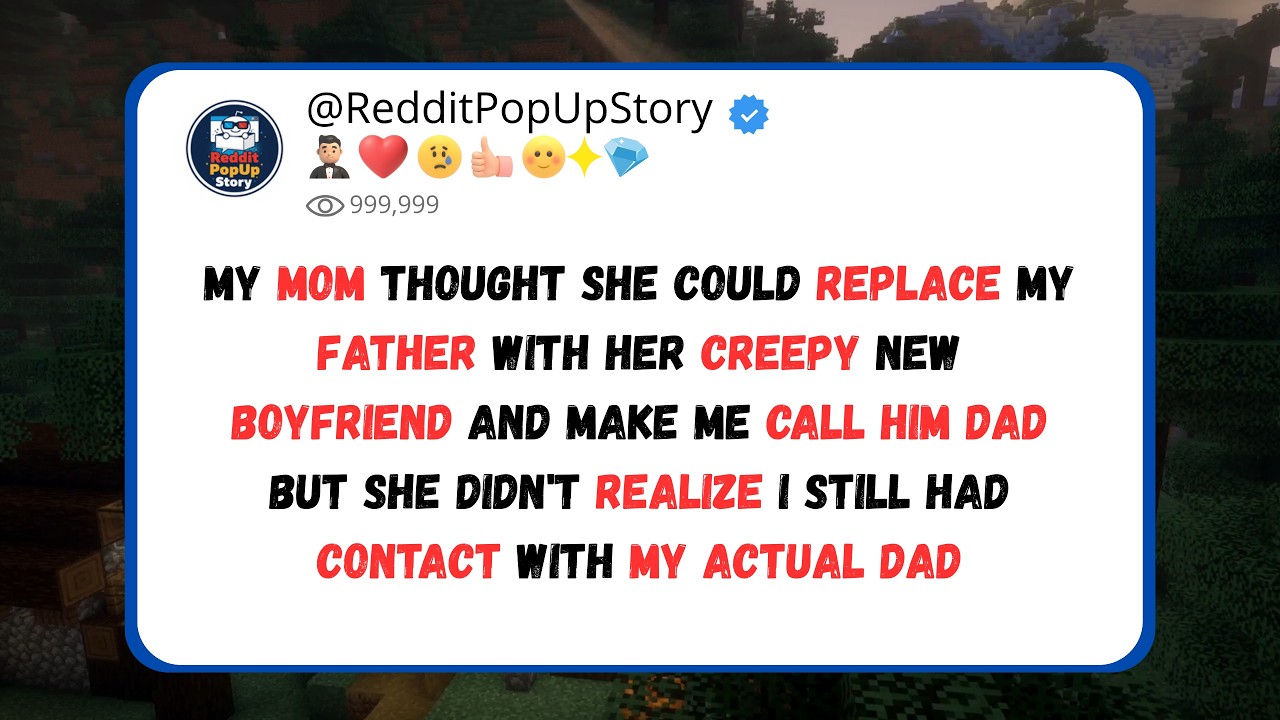 Mom Tried to Replace My Dad… She Didn’t Know I Still Had Him