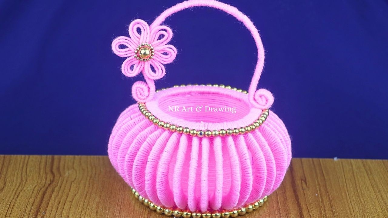 Innovative DIY Organizer Ideas Using Waste Plastic Bottle and Woolen Rope