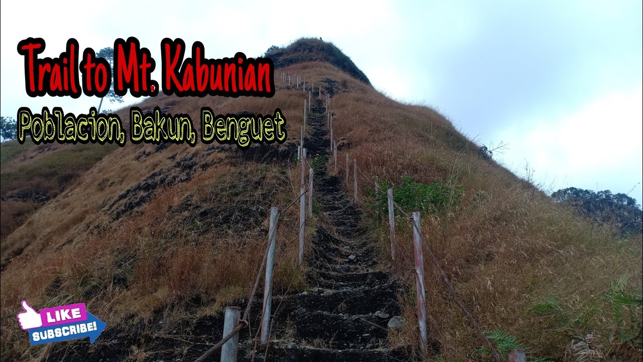 Before visiting the home of God Kabunian, prepare yourself for this kind of trail to Mt. Kabunian