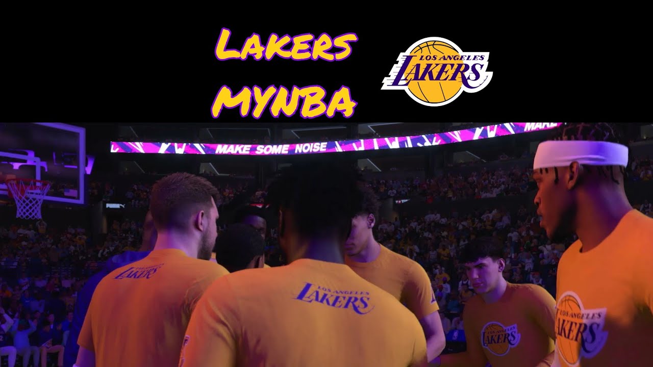 Lakers 2k26 MYNBA  (LAKERS VS CAVILERS , FIRST GAME OF THE SEASON)