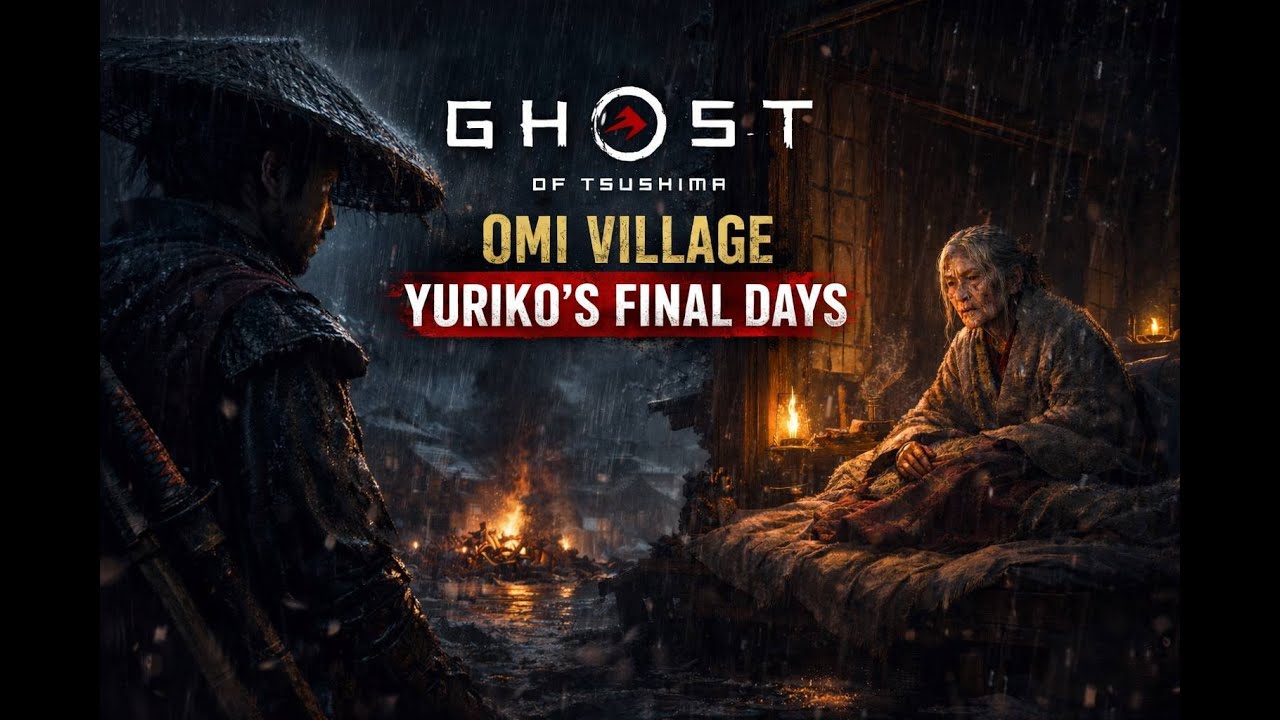 GHOST OF TSUSHIMA Gameplay - Jin Goes to Omi Village. Back to the Past!