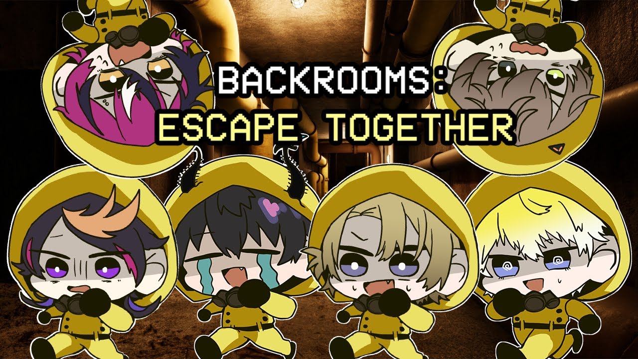 Backrooms: Escape Together Part 2! w/ Anime Boys
