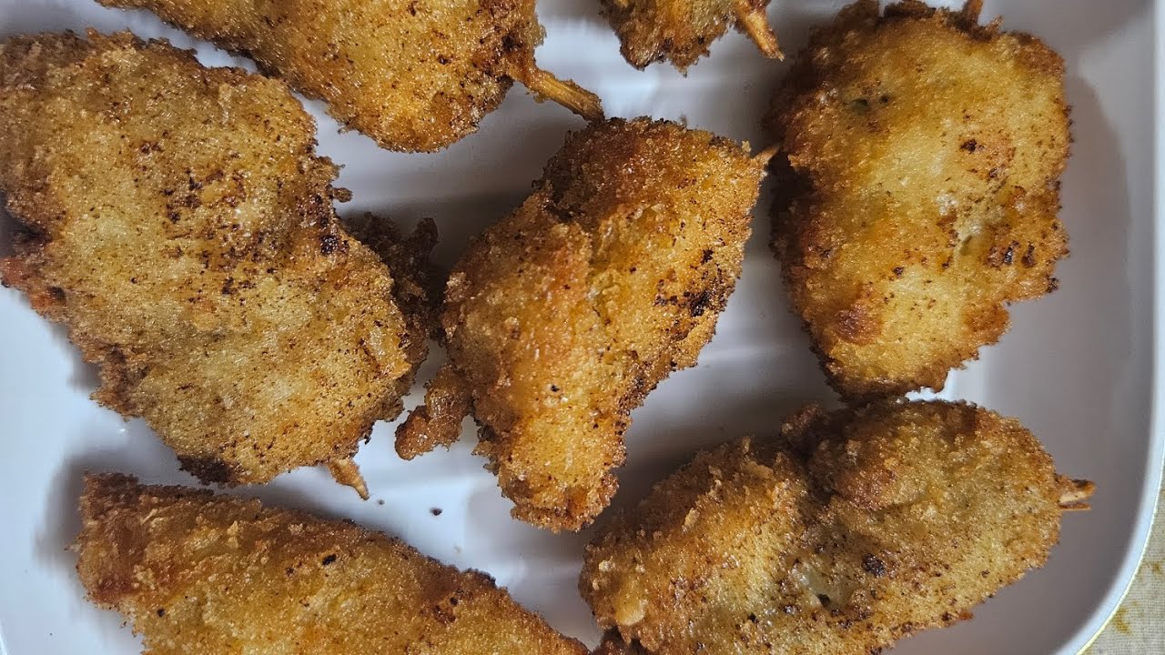 Ramadan special Crispy Chicken Afghani Bites😋 quick and easy recipe 