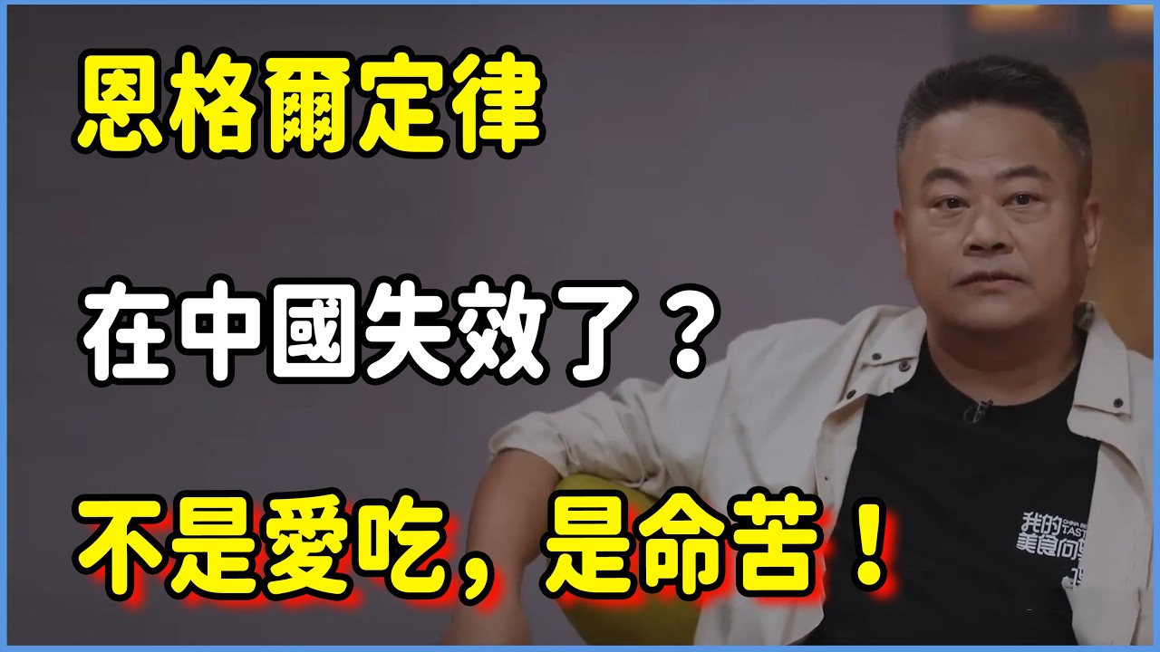 恩格爾定律在中國失效了？不是愛吃，是命苦！  #圆桌派 #窦文涛 #脱口秀 #真人秀 #圆桌派第八季 #马未都
