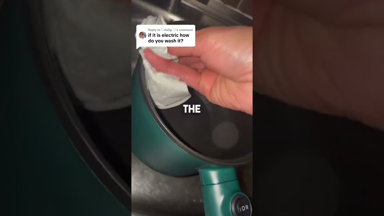How to clean the Electric pot!