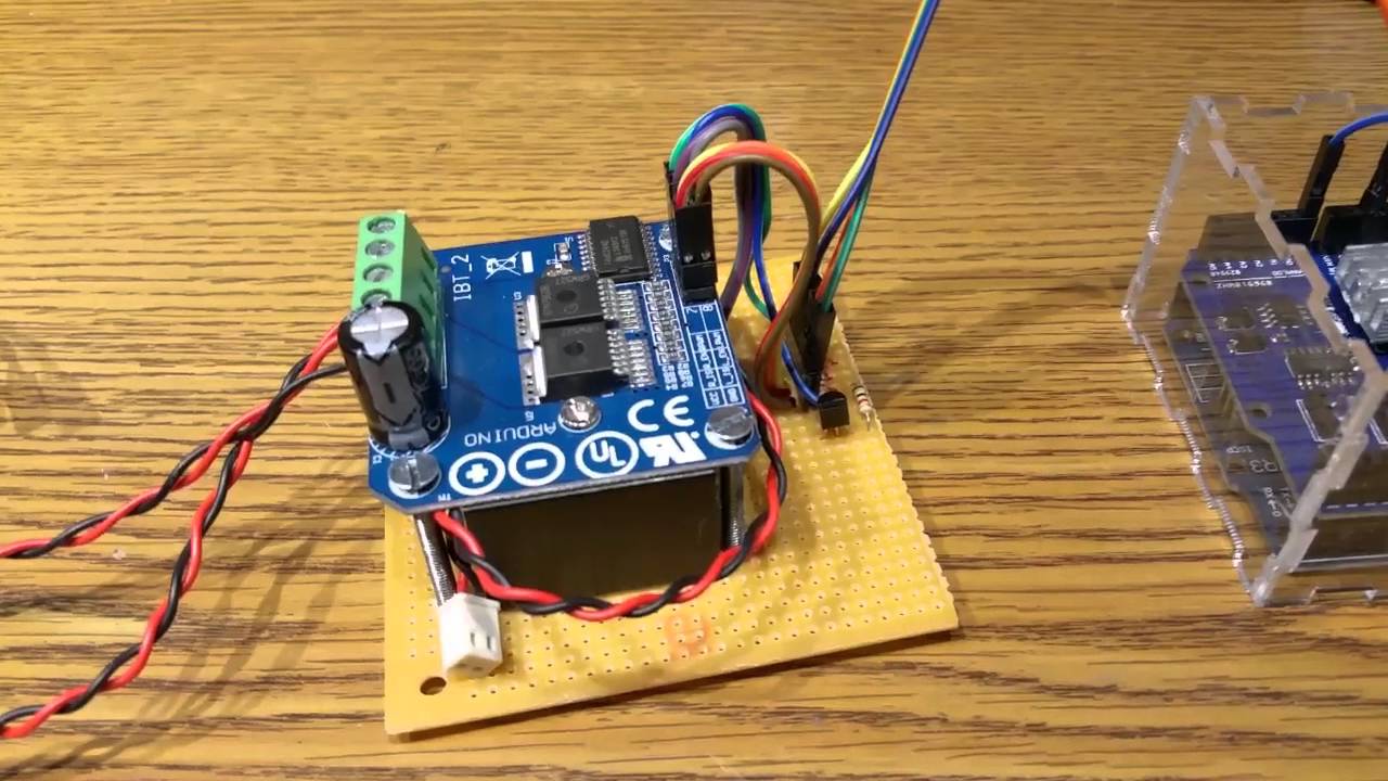 DCC++ Controller with a very high amperage H-Bridge
