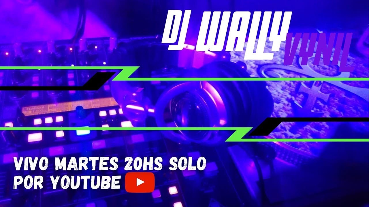 Wally Vinyl Martes de vinilos en Vivo!!! 05/08/2025 #80s #90s #vinilos #djset #newwave #synthpop