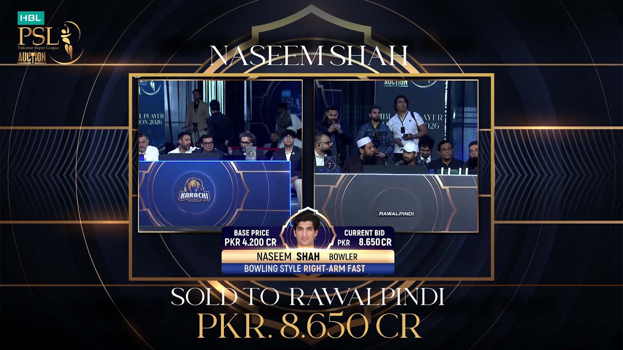 Team Rawalpindi are boosted by the pick of Tafter a bidding war  MX1U