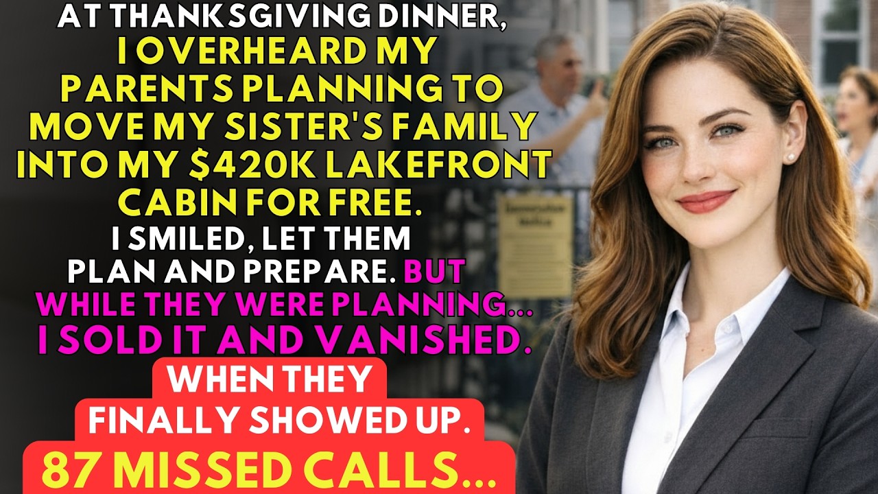 My Family Planned To Take My $420,000 Inheritance Cabin While I Was Away—87 Missed Calls After I...