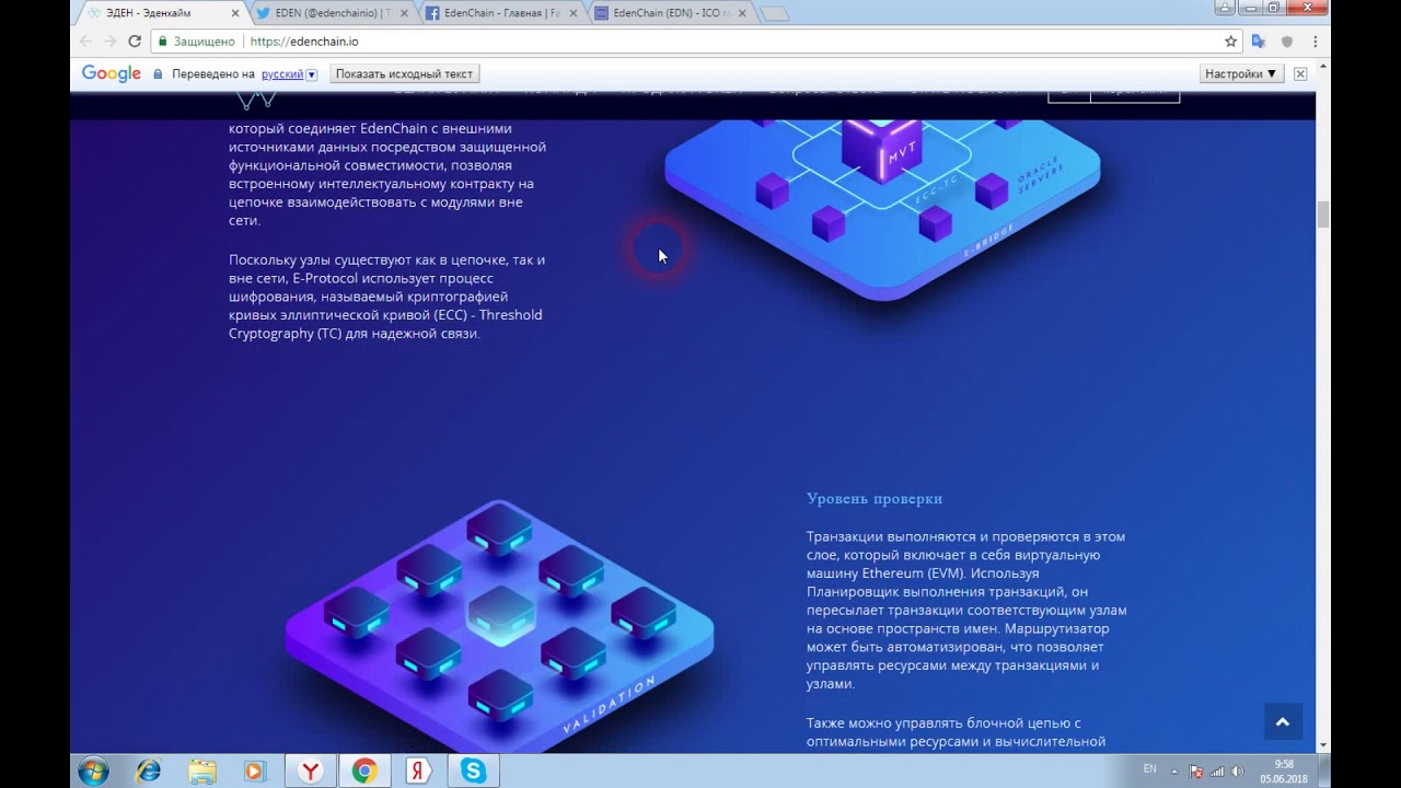 Edenchain - платформа для корпоративных клиентов с высоким уровнем масштабируемости