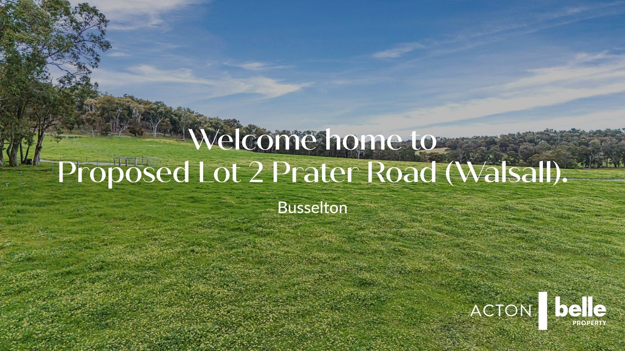 For sale | Proposed Lot 2, 129 Prater Road Walsall, Busselton