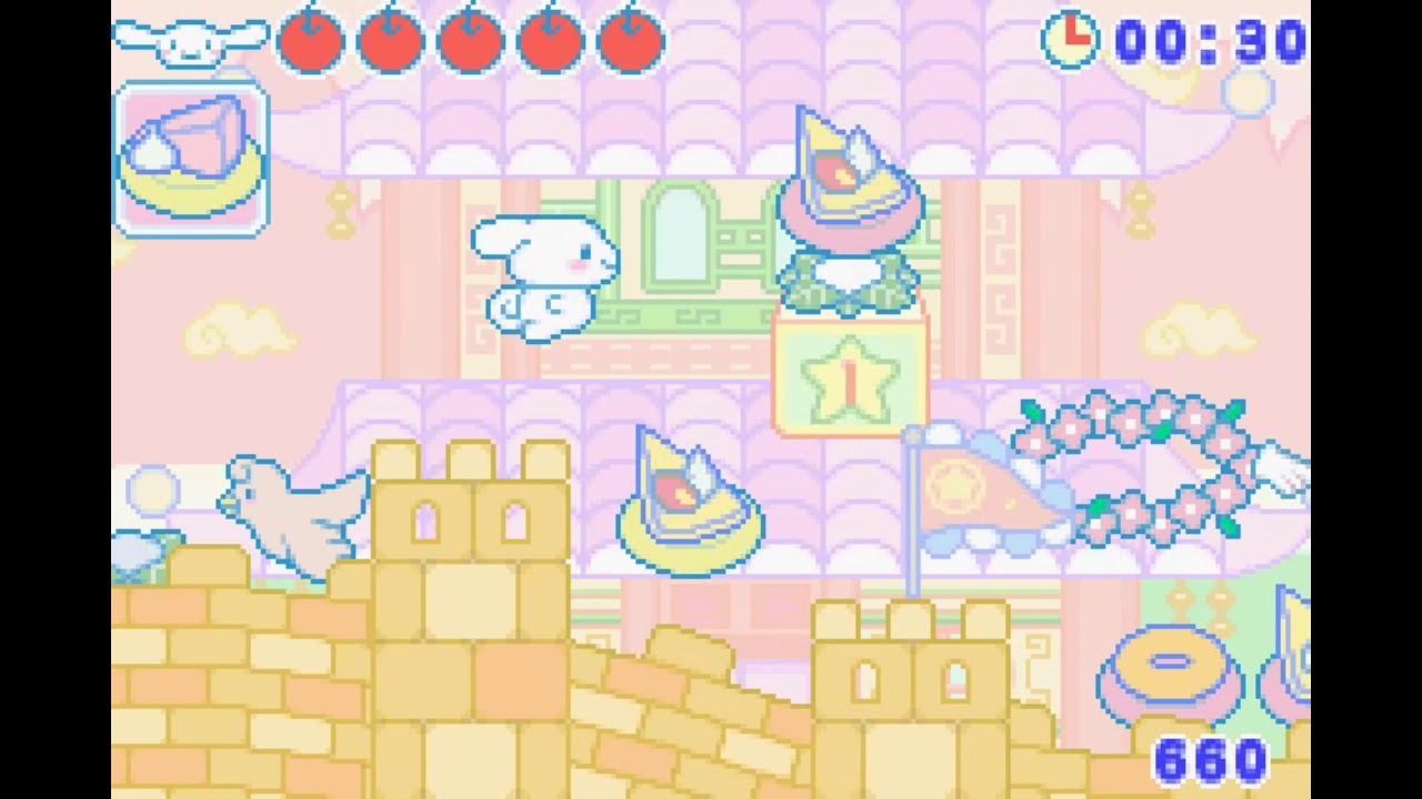GAMEBOY ADVANCE  シナモロール  ふわふわ大作戦