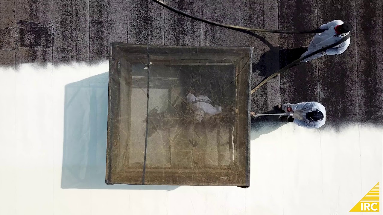 Spray Foam over Modified Bitumen
