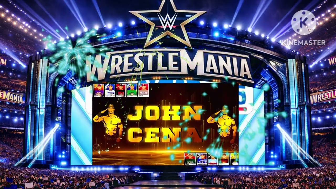 John cena Stage Animation WrestleMania 2026