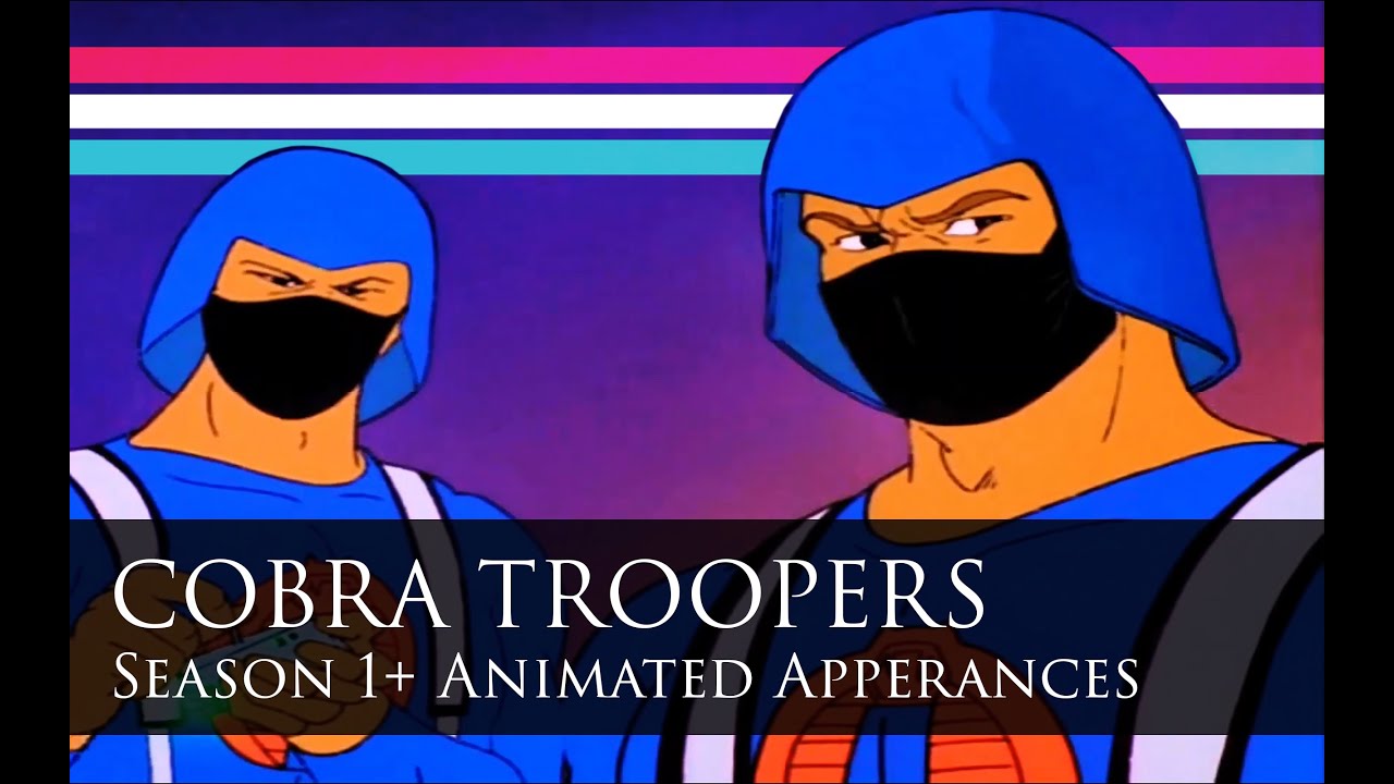 Cobra Troopers  Season 1+ G.I. Joe Appearances Compilation
