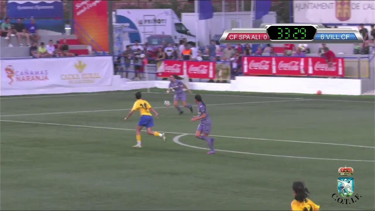 🔴 Emisión en directo | CF SPA ALICANTE - VILLARREAL CF