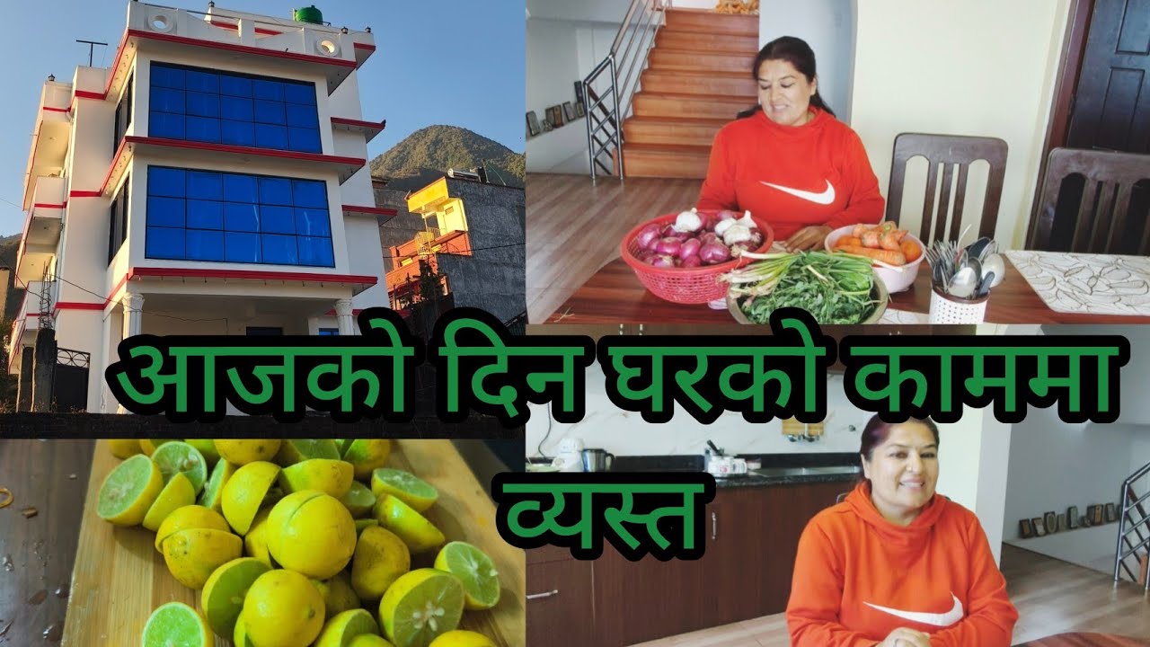 आजको दिन घरको काम मा ब्यस्त 😊| Meena Basnet |