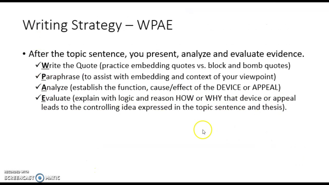 Analysis - Barbara Jordan Part 2 of 2 (Writing Strategies)