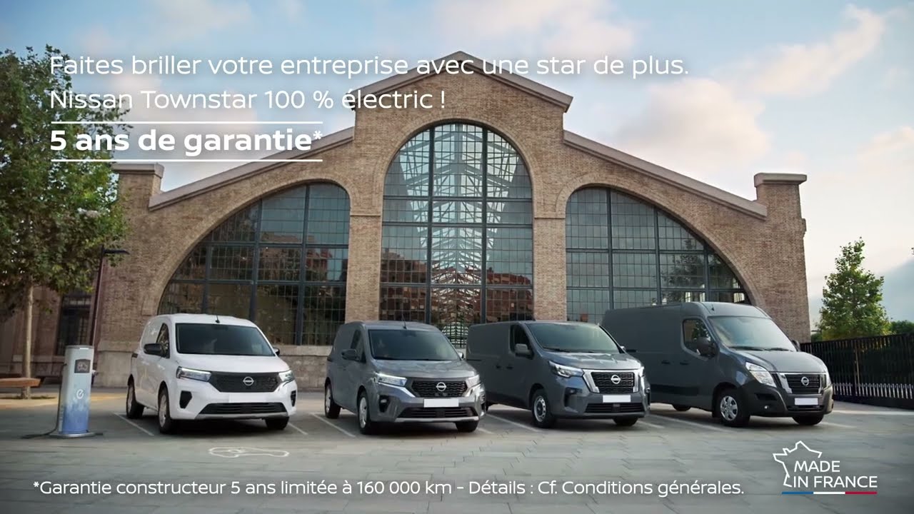 Nissan Townstar 100% &Eacute;lectrique