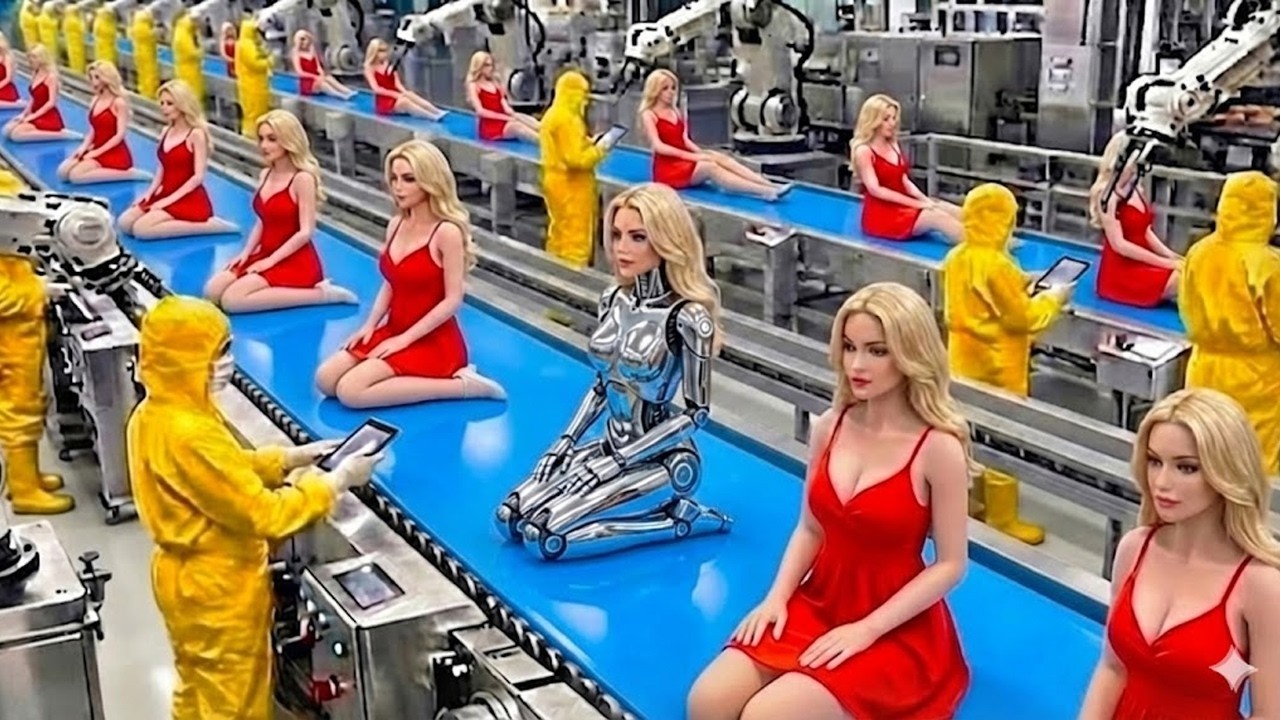 Inside USA's Ultra-Realistic Silicone Doll Factory: From Liquid Silicone to Lifelike Humanoid Doll