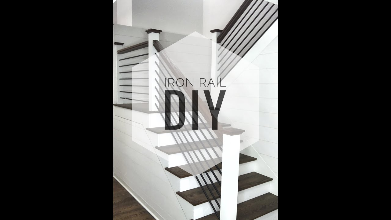 DIY Iron Railing Remodel