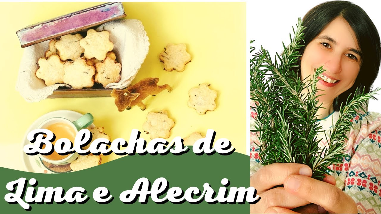 Bolachas de Lima e Alecrim