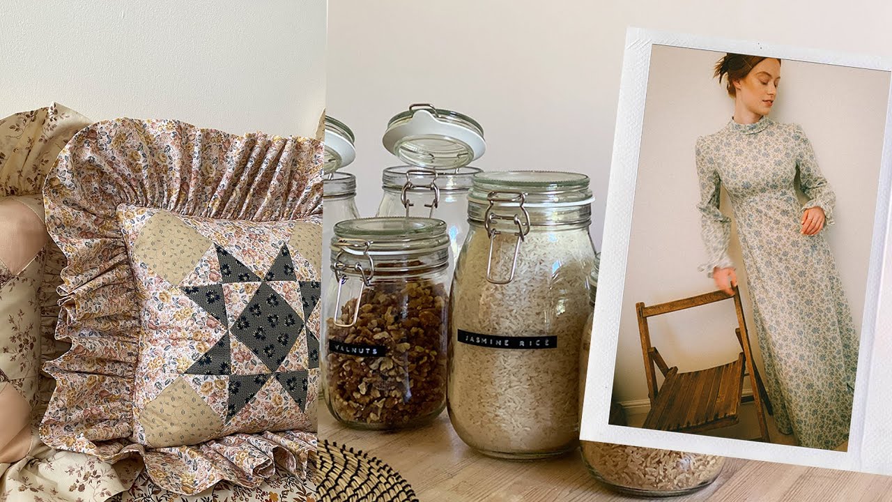 IKEA KITCHEN ORGANISING, NEW SEWING PROJECT & VINTAGE FASHION HAUL! | MsRosieBea