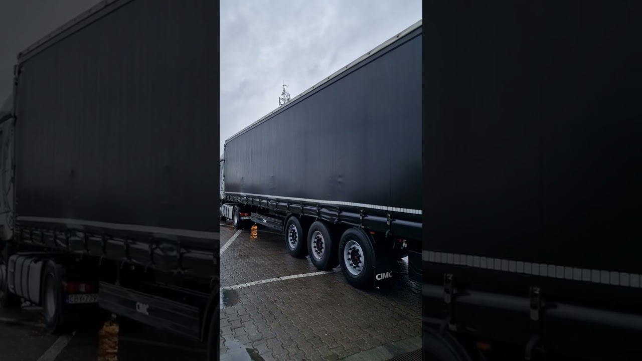 NACZEPA FIRANKA CIMC 2017