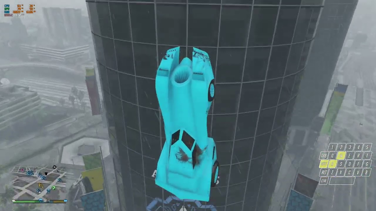 GTA5 Vigi building-climb stunts