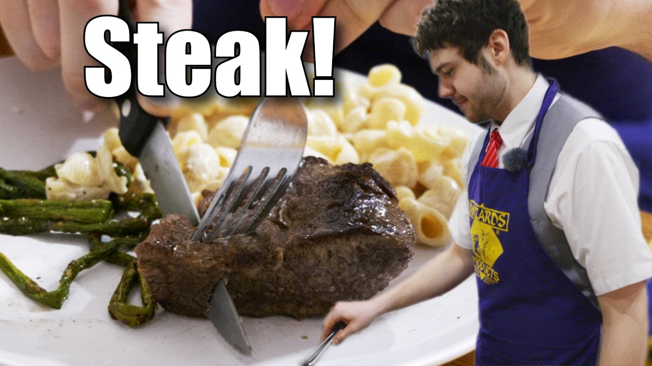 Gamer Makes Steak (poorly)