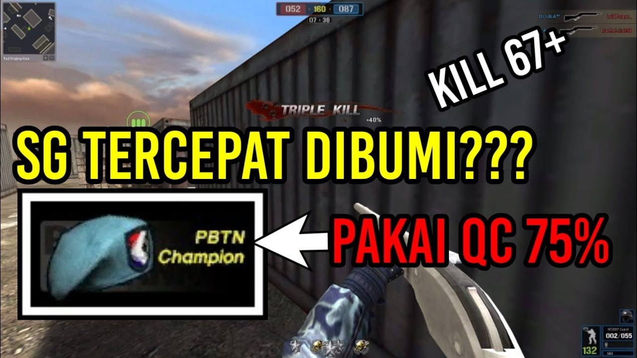 RUSUH PAKAI SG PUTAR + BERET PBTN (QC 75%) CEPAT PARAHHH! -Pointblank Indonesia