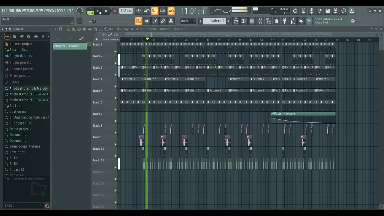 Afrobeat making 
