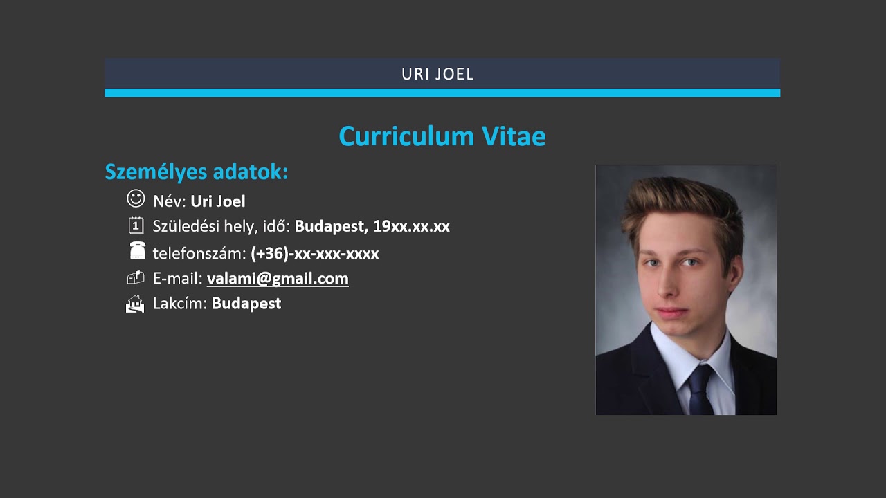 Ütős CV diákoknak! -  AtlaszDiák önéletrajz tutorial