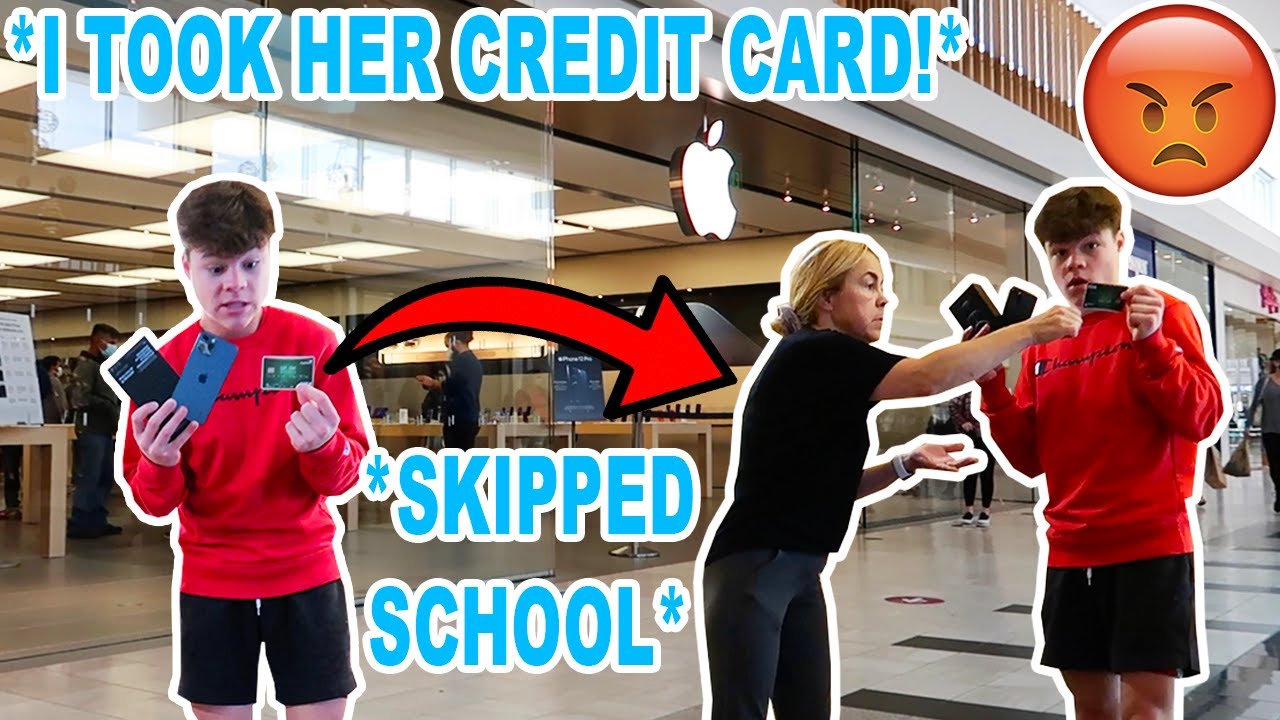 Skipping School To Buy The iPhone 12 On My PARENTS Credit Card... *SUSPENDED*